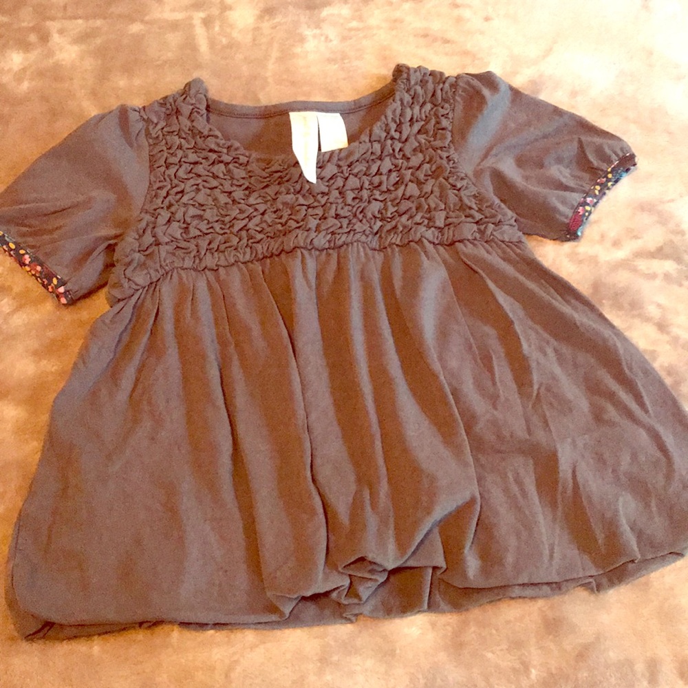 Paint by numbers grey bubble tee from Matilda Jane
